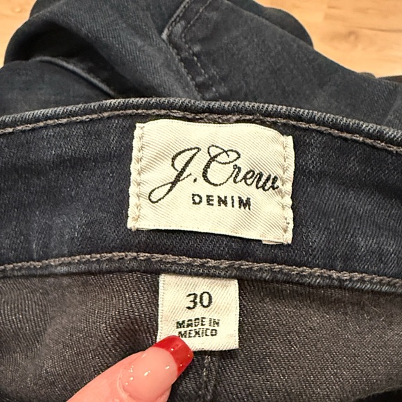 J. Crew Curvy Toothpick Dark Wash Jeans - Picture 2 of 8